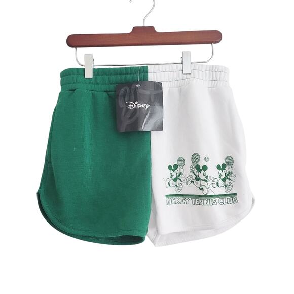 L New Disney Tennis Sweat Shorts - Picture 1 of 3